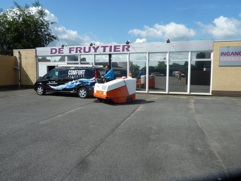 Onderhoud en reiniging parking De Fruytier - Realisaties