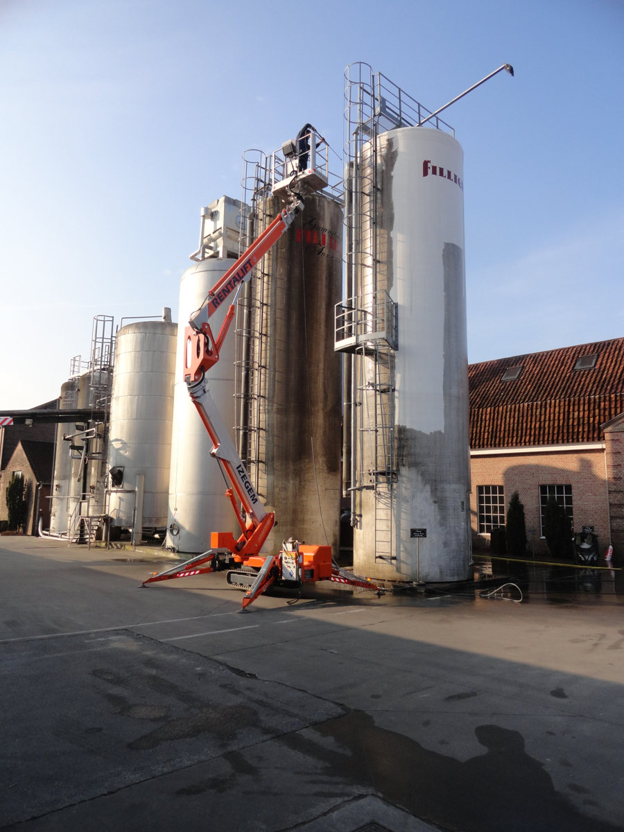 industriële reiniging opslag silo’s - Realisaties