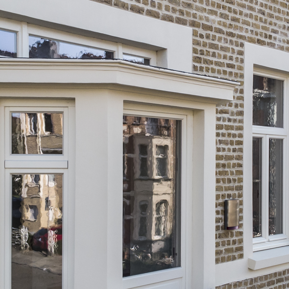 Gevelrenovatie van geklasseerde woning Miljoenenkwartier te Gent - Realisaties