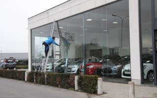 Citroën Waregem - Ramen wassen - Realisaties