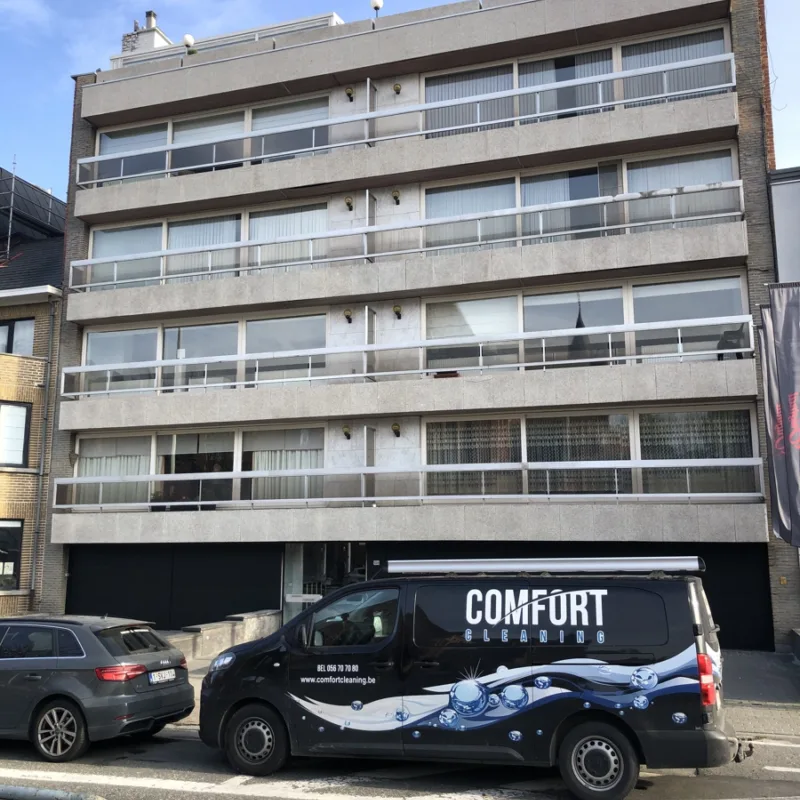 Gevelreiniging appartementsgebouw aalst 5