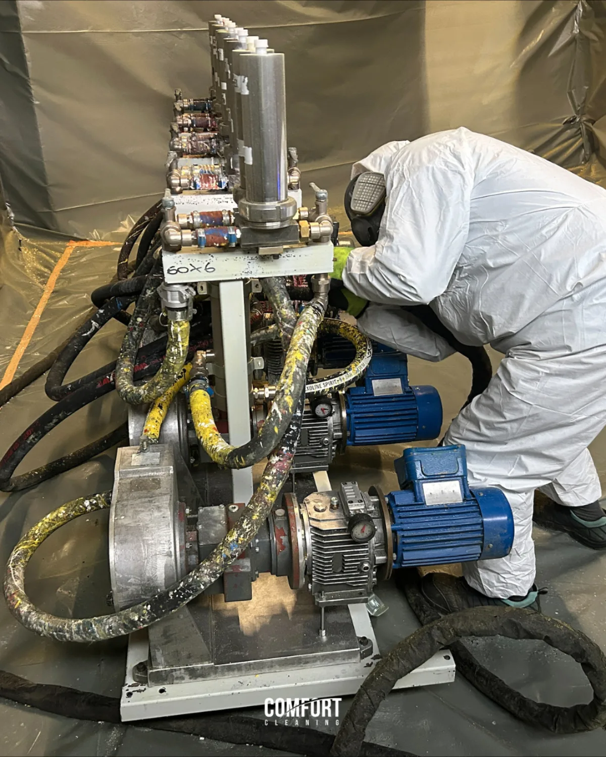 Droogijsstralen peristaltische pompen Dymo Sint-Niklaas 6